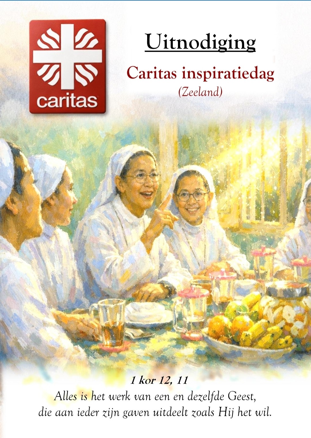 Uitnodiging inspiratiedag caritas